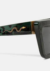 Asp Tortoiseshell Schlange Sunglasses