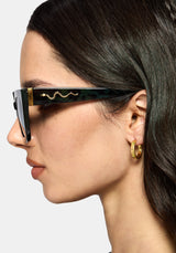Asp Tortoiseshell Schlange Sunglasses