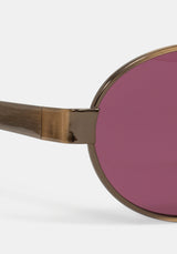 Whimsigoth Perle & Anhänger Kette Sunglasses