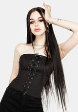Morticia Lace-Up Korsett