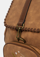 Moonlit Mond Bestickt Rucksack