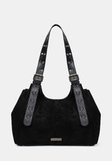 Ophelia Schwarz Gürtel Schulter Tasche