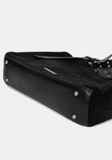 Ophelia Schwarz Gürtel Schulter Tasche