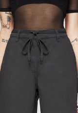 Octavia Krawatte Taille Schlange Besatz Weit Bein Hose