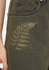 Prism Fass Bein Bestickt Jeans