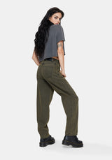 Prism Fass Bein Bestickt Jeans