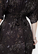 Peaseblossom Celestial Krawatte Back Mini Kleid