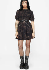 Ashmire Wald Motte Mini Kleid