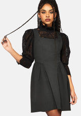 Cairn Streifen Korsett Mini Kleid