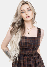 Embla Prüfen Hoch Low Midaxi Kleid