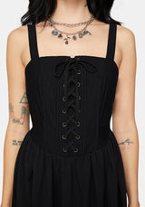 Miranda Midi Korsett Kleid