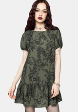 Orla Fingerhut Mini Rüsche Kleid