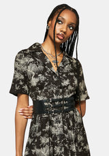 Zorya Winter Maypole Midi Hemd Kleid