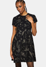 Helena Hochland Futtersuche Mini Skater Kleid