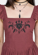 Noirette Broderie Mini Dress