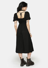 Abellona Embroidered Midi Dress