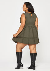 Siora Folklore Bestickt Lace Minikleid