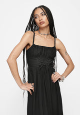 Cirissa Ruched Midaxi Dress
