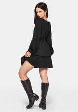 Marcia Bindung Vorderseite Minikleid