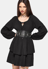 Marcia Bindung Vorderseite Minikleid