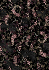 Noctua Eule Fingerhut Bedruckt Gestuft Midaxi Kleid