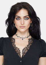 Rosethorn Spinne Halsband