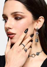 Gorthe Grobstrick Ring Set