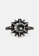 Gorthe Grobstrick Ring Set