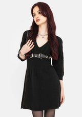 Ritual Gothic Architecture Zopf Gestrickt Mini Kleid