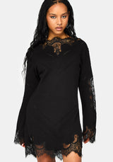 Stormwoken Strick Minikleid