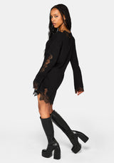 Stormwoken Strick Minikleid