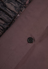 Gaia Celestial Ruched Bedding - EU King