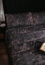 Gaia Celestial Ruched Bedding - EU King
