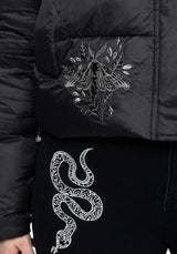 Nirah Bestickt Gepolstert Jacke