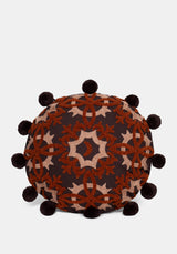 Ashwyn Hexen Tile Round Bommel Bommel Kissen