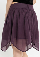 Eliza Textured Hanky Mini Skirt