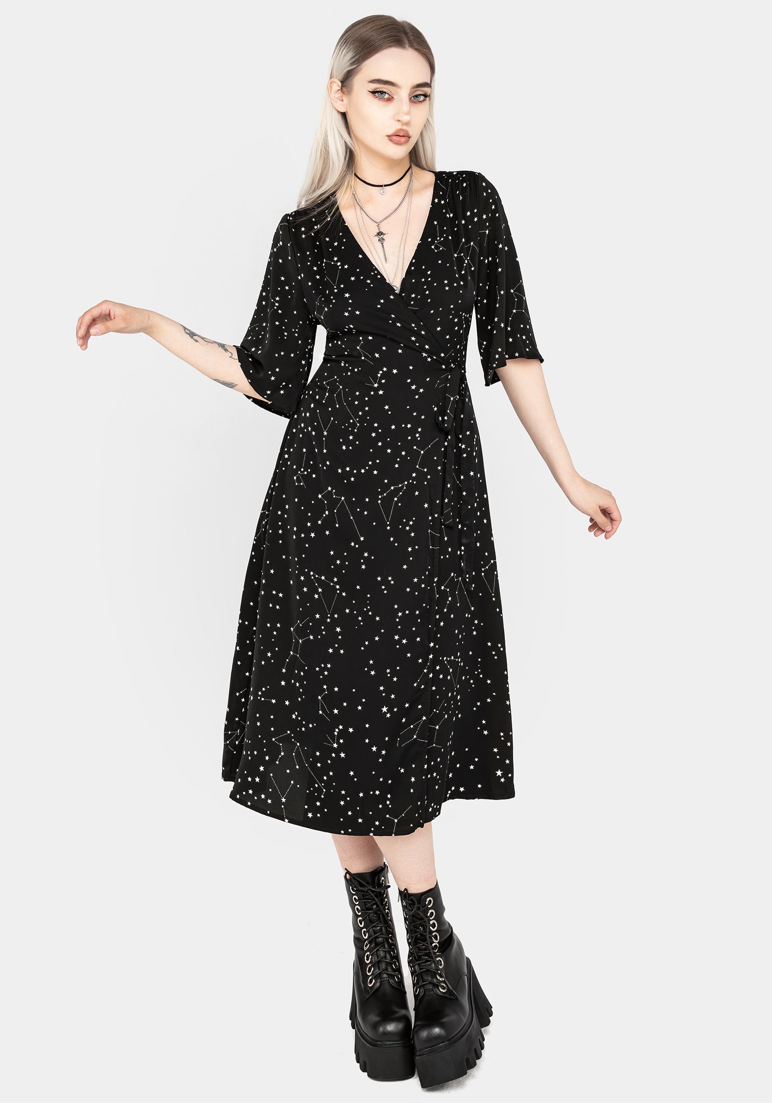 Market Of Stars Heartwork Gentileschi Midi Kimono