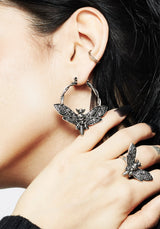 Mortmoth Hoop Earring
