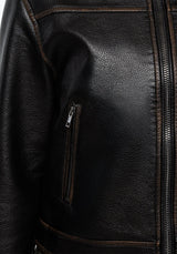 Ermania Kurz Kunst- Leder Jacke