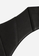 Airie Pointed Detail Taille Gürtel