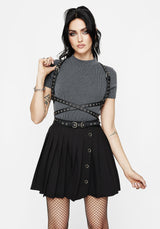 Rivet Mit Schnalle Taille Geschirr