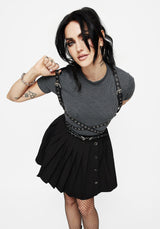 Rivet Mit Schnalle Taille Geschirr