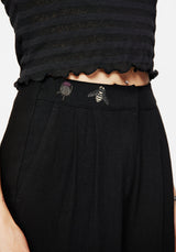Chloris Embroidered Waist Balloon Trouser