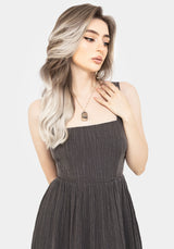 Darkside Korsett Midi Kleid