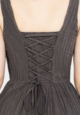 Darkside Korsett Midi Kleid