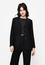 Chloris Bestickt Langschnitt Blazer