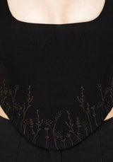 Helena Bestickt Korsett Top
