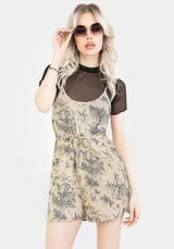 Maypole Baumwolle Druck Cami Overall