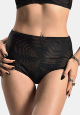 Ruin Fern Bedruckt Bikini Kurz - Brown