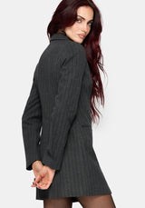 Blair Nadelstreifen Blazer Kleid